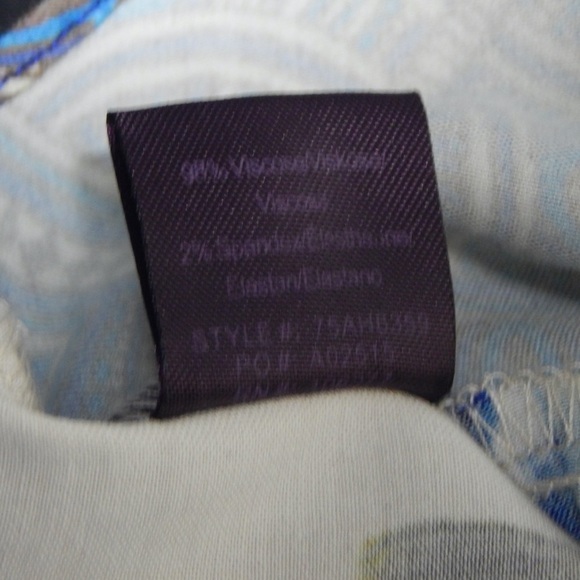 Hale Bob Off-The-Shoulder Mini Dress Colorful Patchwork Peasant Boho Size XS - Picture 7 of 7